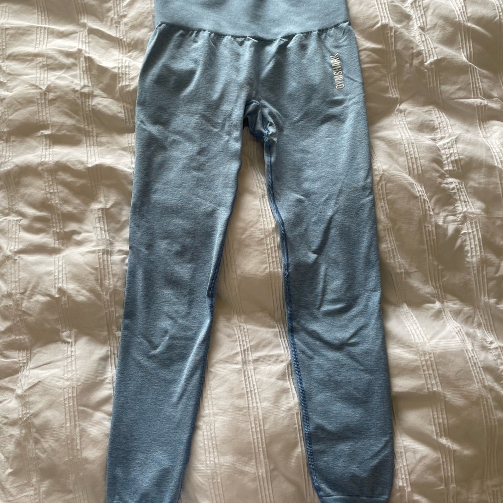Light blue gymshark leggings